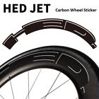 Autocollants de roue en carbone pour autocollants HED JET4 JET6 JET9 vélo de route vélo cyclisme