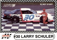 1991 Langenberg ARTGO #3 Larry Schuler Minooka Illinois IL - NM Racing Card
