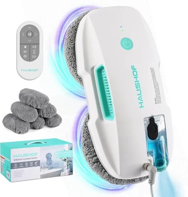 HAUSHOF 3800PA Fensterputzroboter mit Sprühfunktion,Elektrischer Fensterputzer - Bild 1 von 4