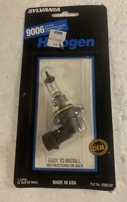 Sylvania Basic 9006/BP 55 Вт одна лампа сменная лампа ближнего света подходит 🔥👀 - Изображение 1 из 4