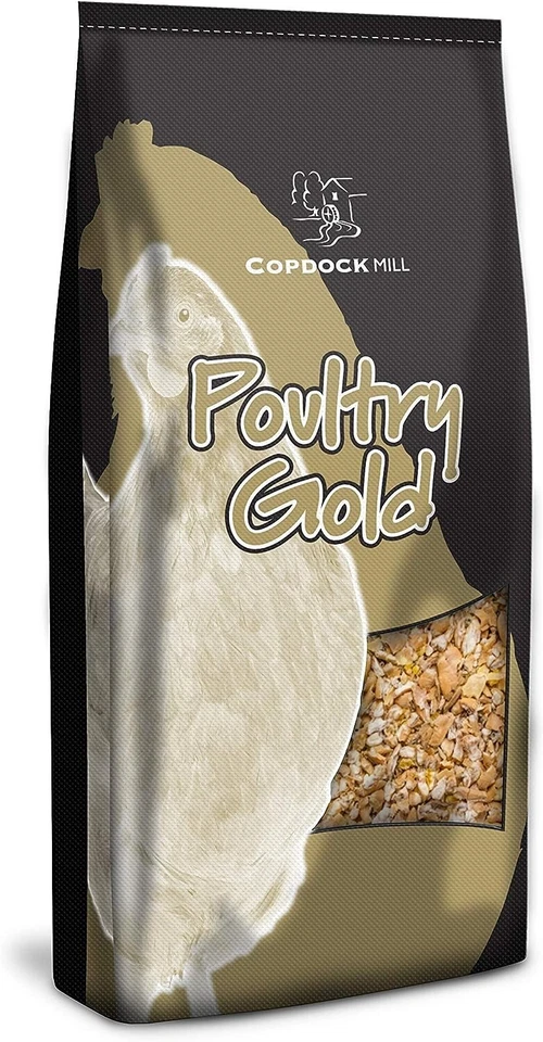 Copdock Mill Poultry Gold 20kg Poultry Feed Highly Nutritious Hen Chicken Feed