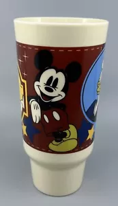 Vaso de plástico vintage Tupperware Disney 32 OZ Mickey Mouse Pato Donald - Imagen 1 de 8