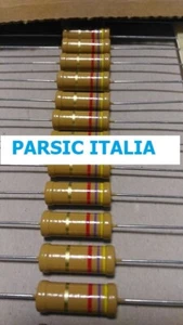 DRALORIC LCA0922 WIDERSTÄNDE 1,0Kohm 1,5W 5% Kohle Schicht NOS (= 10 STÜCK) - Bild 1 von 5