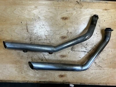 Tapered Slash Cut Drag Pipes For Harley Davidson Shovelhead - Image 1 of 4
