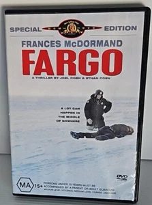 FARGO Special Edition Frances McDormand DVD CULT R4 GC Disc Free POSTAGE - Picture 1 of 1