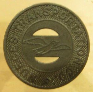 1947 Nueces Transportation Co. Corpus Christi, TX Transit Bus Token - Texas - Picture 1 of 2