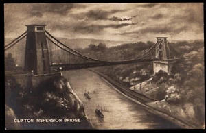 Clifton Suspension Bridge Bristol Postcard - Picture 1 of 2