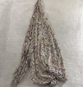 A New Day Frau Schal Tuch Mehrfarbig Einheitsgröße Blumen Tropisch Polyester Fransen - Bild 1 von 5