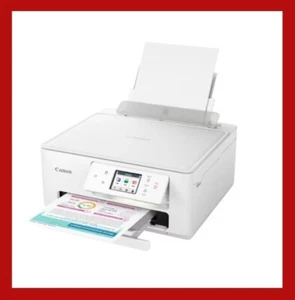 Canon TS7760 Pixma Home Printer White 3-in-1 printer colour touch LCD display - Picture 1 of 2