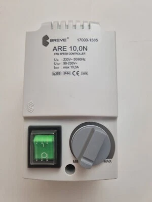 VENTILATOREN HEHNER ARE 10 N elektronischer Regler 230V 10A 0-10 V Signal Ventilator Lüftersteuerung