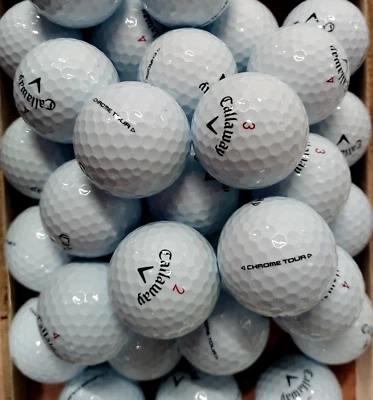 50 Callaway Chrome Tour Used Golf Balls Mint Condition AAAAA (5A Grade) - Image 1 of 4