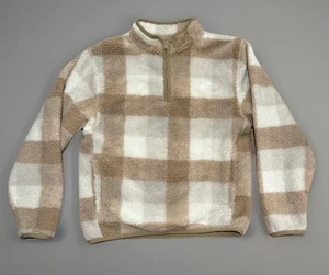 Nike Club Fleece Winterized Half-Zip Pullover Braun/Beige Herren Small FZ0896-247 - Bild 1 von 6