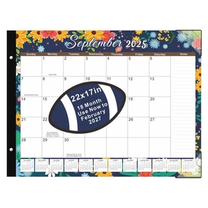 2026 Desk Calendar Large 22"x 17",Large Desk Calendar 2026-2027,18 Month,Use ... - Bild 1 von 7