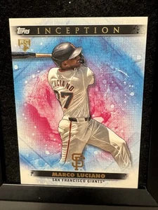 2024 Topps Inception MLB #17 Marco Luciano Base RC Giants - Picture 1 of 2
