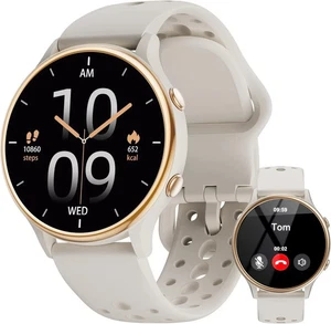 Relojes inteligentes para mujer, rastreador de actividad física con monitor de frecuencia cardíaca y SpO2, nuevo en caja - Imagen 1 de 3