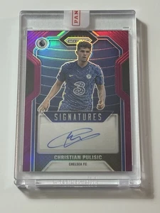 2021-22 Panini Prizm Premier League Purple Auto Christian Pulisic 07/25 - Picture 1 of 2