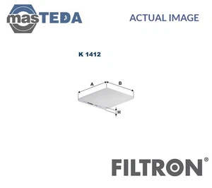 K 1412 CABIN POLLEN FILTER DUST FILTER FILTRON NEW OE REPLACEMENT - Picture 1 of 5