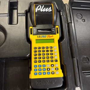 Brady ID Pro Plus Wire Marker Label Printer Untested - Picture 1 of 7