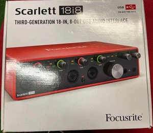 Focusrite Scarlett 18i8 3rd Generation USB Interface - SKU#1949795 - Picture 1 of 8