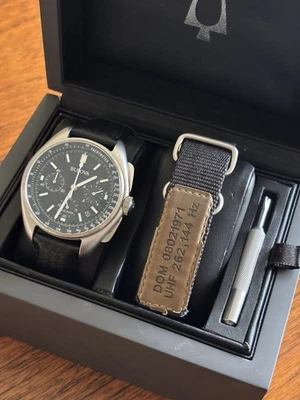 Reloj Pulsera Bulova Lunar Pilot Cronógrafo Edición Especial Set (96B251) Foto 1 de 4