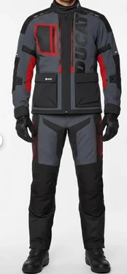 Novo traje de motocicleta de tecido Ducati Strada C4 GTX - Imagem 1 de 4