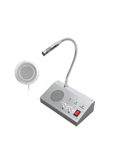 Interfono Microfono a 2 vie per sportelli cassa segreteria ufficio - Foto 1 di 2