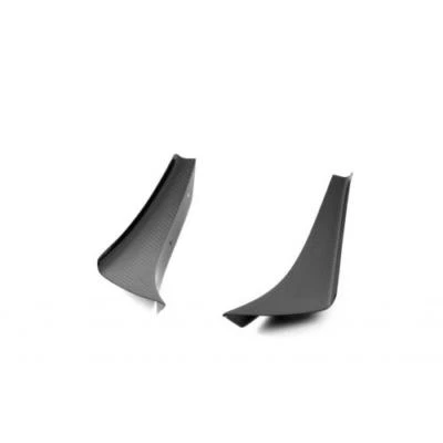 Canards de parachoques delantero de fibra de carbono APR para Porsche 981 Cayman GT4 2016 Foto 1 de 2