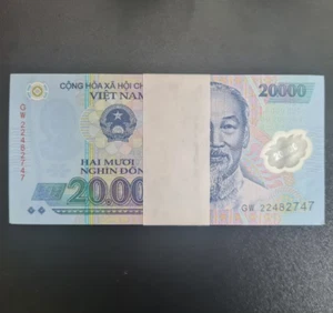 100PCS Vietnam 20000 DOLLARS BANKNOTE CURRENCY VND 20000 Vietnamese Dong UNC - Picture 1 of 1