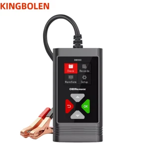BM560 Car Battery Tester 6-12V Analyzer Tool 100-2000 CCA 2-220AH Cranking Test - Picture 1 of 10