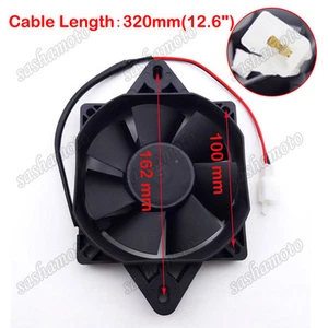 Ventilador de refrigeración térmica radiador eléctrico chino 200cc 250cc ATV cuádruple go kart buggy - Imagen 1 de 5