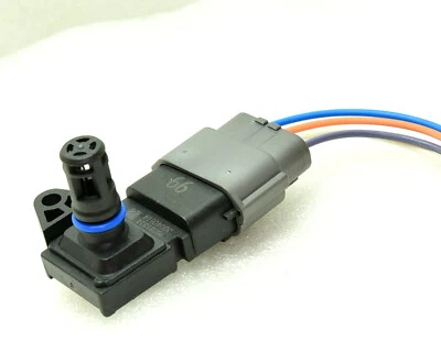 Sensor de presión de admisión colector para Peugeot 5WK96841 y conector Foto 1 de 4