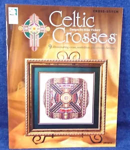 Celtic Crosses House of White Birches 291011 Cross Stitch Pattern Booklet - Picture 1 of 2