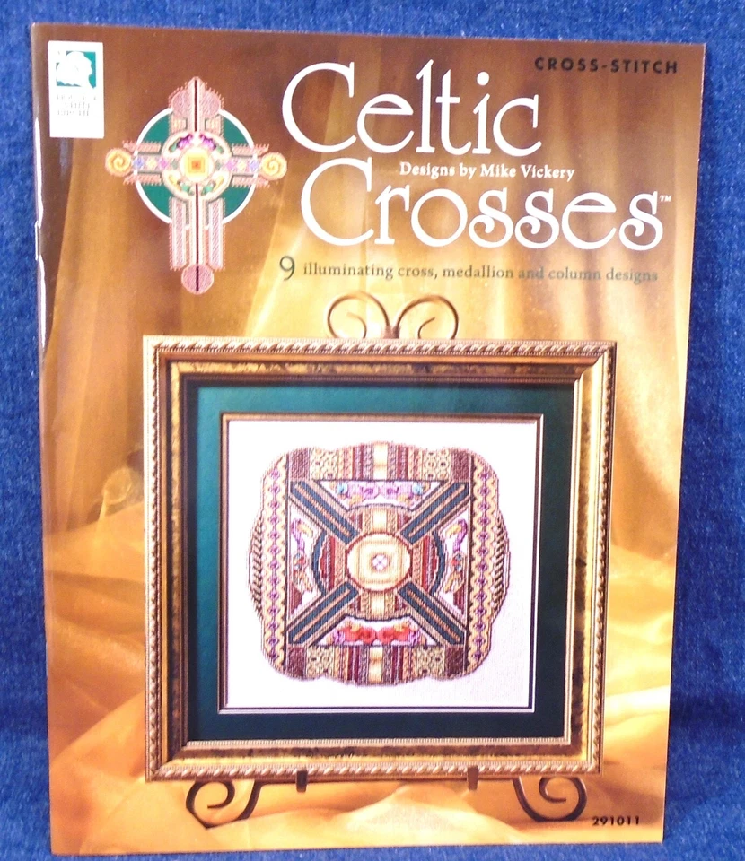 Celtic Crosses House of White Birches 291011 Cross Stitch Pattern Booklet - Image 1 of 2