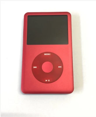 NEW Apple iPod Classic 7th Generation RED  80GB - Latest Model  Retail Box - Image 1 of 4