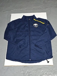 Buffalo Sabres Fanatics Authentic Pro Rinkside Navy Full-Zip Jacket Men's Size L - Picture 1 of 6