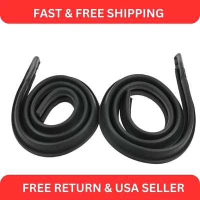 Roofrail Roof Rail Weatherstrip Seal Pair Set for 66-70 Riviera Toronado - Image 1 of 3
