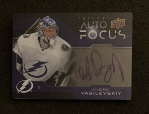 2019-20 UPPER DECK TRILOGY AUTO FOCUS ANDREI VASILEVSKIY AUTOGRAPH #AF-AV