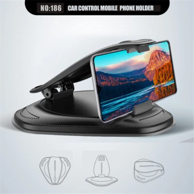 Adjustable Car Phone Mount Holder For Cell Phone Samsung Galaxy iPhone GPS Foto 1 de 4