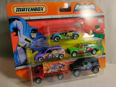 Matchbox Batman The Brave and the Bold 5 Pack Vehicles (CosBman1122) - Image 1 of 4