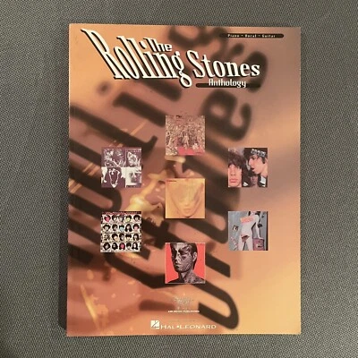 THE ROLLING STONES PIANO VOCAL GUITAR ANTHOLOGY SONGBOOK, 1994, BRAND NEW ! - Image 1 of 4