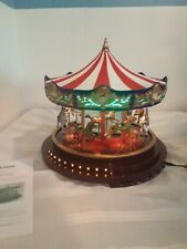 75th Anniversary Carousel Horses  Mr. Christmas  2008 Musicbox Large. Huge!! 