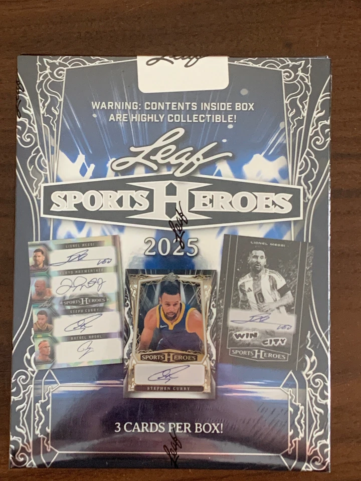 2025 Leaf Metal Sports Heroes Multi Sport Factory Hobby Box