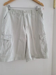HERREN SHORTS BURMUDAS CAPRIHOSE CARGO 34 ZIP FLY BAUMWOLLMISCHUNG TASCHEN - Bild 1 von 6