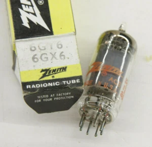 Zenith - 6GY6/6GX6 - Radionic Vacuum/Radio Tube - Old Stock - L13R - Picture 1 of 1