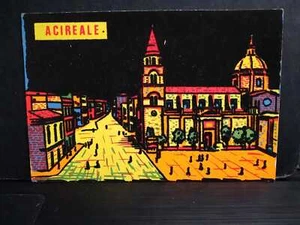 Cartolina in VELLUTINO Acireale Chiesa UF46 - Foto 1 di 1