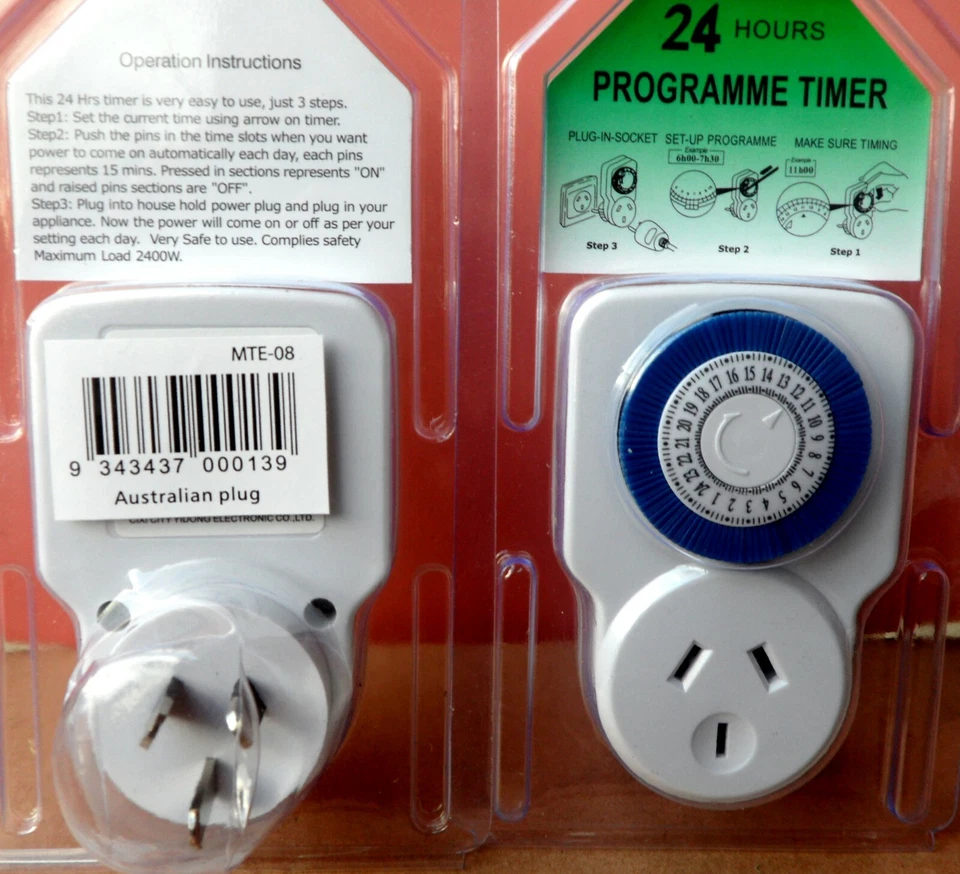 TA-2 Programable Electric Timer Switch