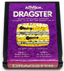 Dragster (Atari 2600, 1980) By Activision (Cartridge Only) NTSC #2 - Picture 1 of 6
