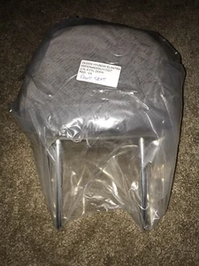 2001-2006 Hyundai Elantra Headrest Driver Passenger Front Cloth Gray 37372 L11 - Picture 1 of 2