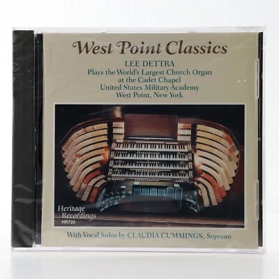 West Point Classics: Lee Dettra Plays Organ (CD, Heritage Recordings) SEALED New - Image 1 of 4