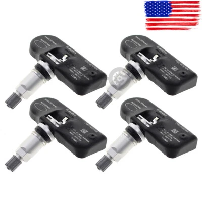 Sensor de presión de neumáticos TPMS de 4 piezas para Chrysler 200 Dodge Avenger Jeep Compass Foto 1 de 4